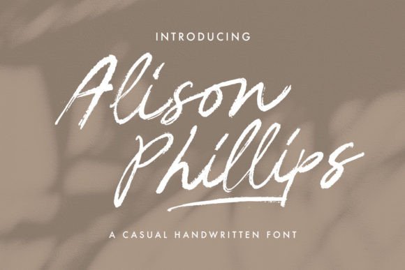 Alison Phillips Casual Handwritten: A Real Designer's Take on Authentic Branding