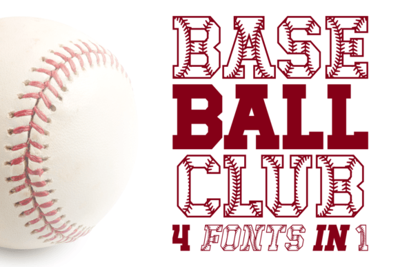Baseball Club: A Playful Typeface for Editorial Design
