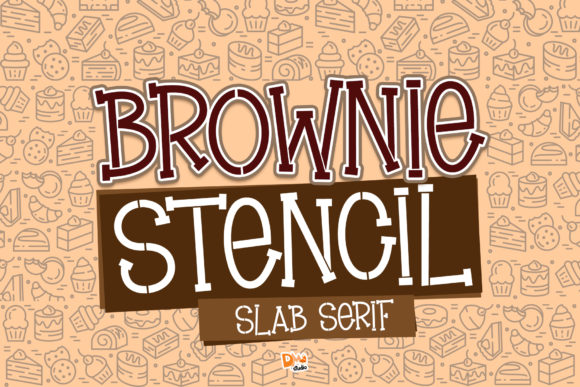 Brownie Stencil: A Quirky Slab Serif for Editorial Design