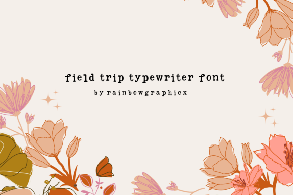 Field Trip Typewriter: A Funky Slab Serif for Creative Branding