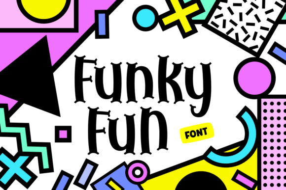 Funky Fun: A Playful Serif Font for Modern Digital Branding