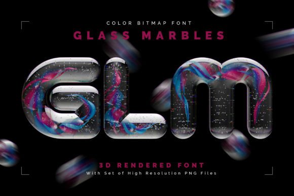 Glass Marbles: The Premium Display Font for High-Impact Campaigns