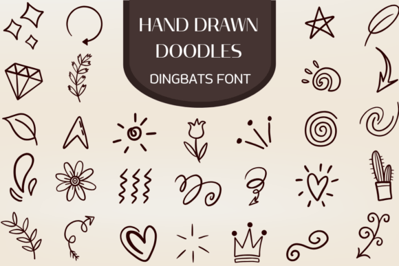 Hand Drawn Doodles: The Whimsical Typeface for Handmade Brands