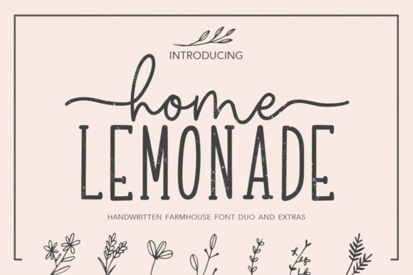 Home Lemonade: A Perfect Script Font for Web Design