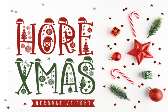 Hore Xmas: A Festive Typeface for Holiday Branding Projects