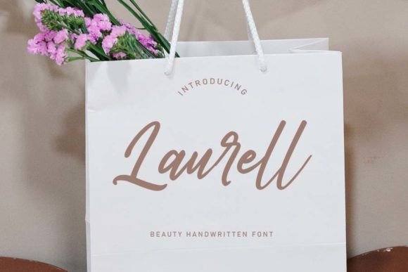 Laurell Typeface: Elevate Handmade Brand Identity