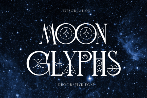 Moon Glyphs: A Mystical Typeface for Ethereal Web Design