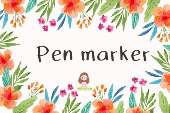 Pen Marker Typeface: A Maker’s Guide to Handwritten Charm