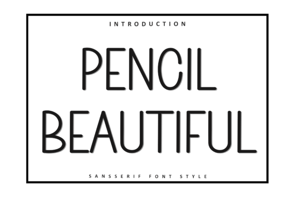 Pencil Beautiful: The Perfect Typeface for Handmade Labels and Printables