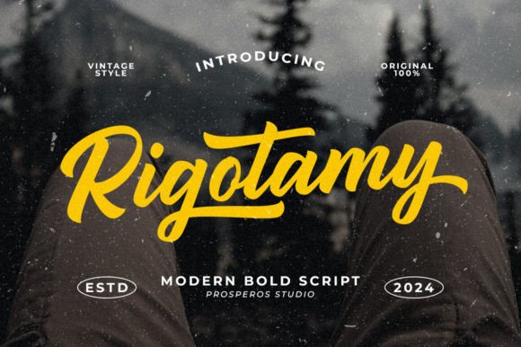 Rigotamy: The Script Font That Transformed My Brand Identity