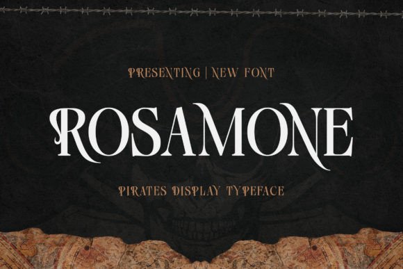 Rosamone: The Pirate Serif Font That Boosts Small Business Branding