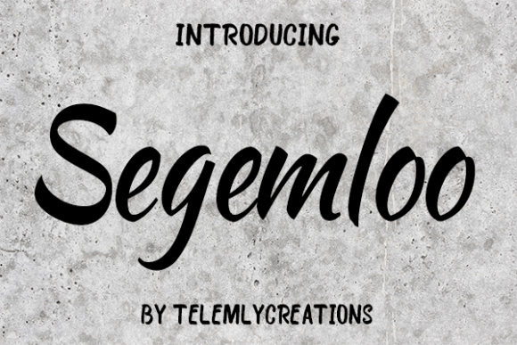 Segemloo: The Handwritten Typeface That Elevates Campaign Visuals