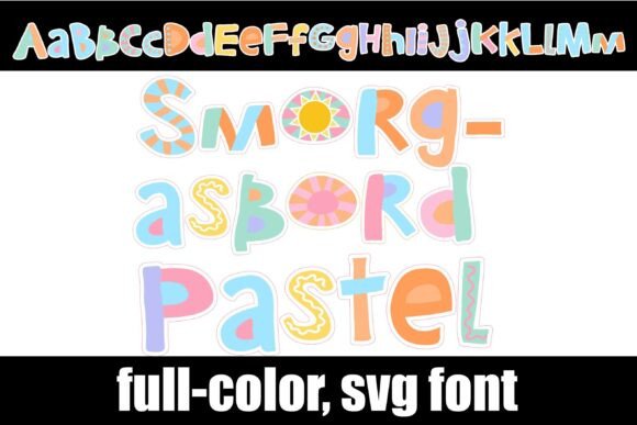Smorgasbord Pastel: The Creative Font for Campaign Clarity