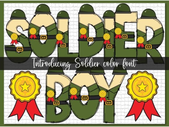Soldier Boy: A Premium Color Font for High-Impact Campaigns