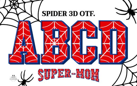 Spider 3d: The Creative Font That Elevates Small Business Branding