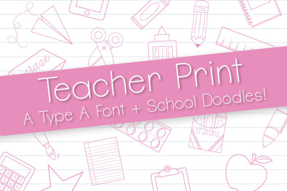 Teacher Print: A Modern Sans Serif Typeface for Editorial Clarity